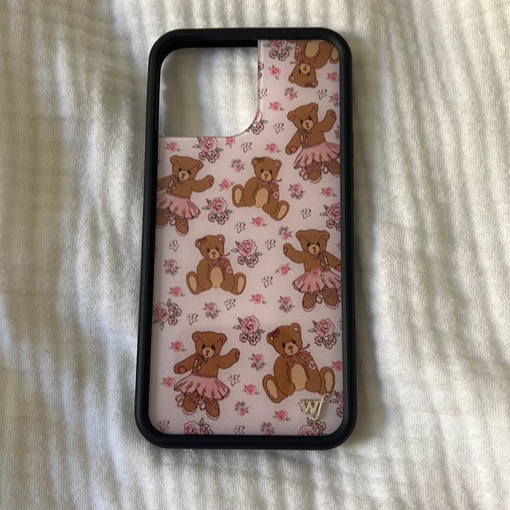 Wildflower Bear-y Ballet iPhone 13 Pro Max case